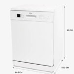 ⁦غسالة أطباق يوجين 14 مكان – أبيض⁩ - الصورة ⁦3⁩