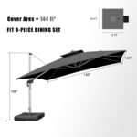 ⁦مظلة سيارة جانبية 360° من الــاصالة4WD مع إطار ألومنيوم⁩ - الصورة ⁦10⁩