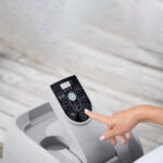 ⁦جاكوزي متنقل قابل لنفخ حجم منزلي لون بني غامق⁩ - الصورة ⁦3⁩