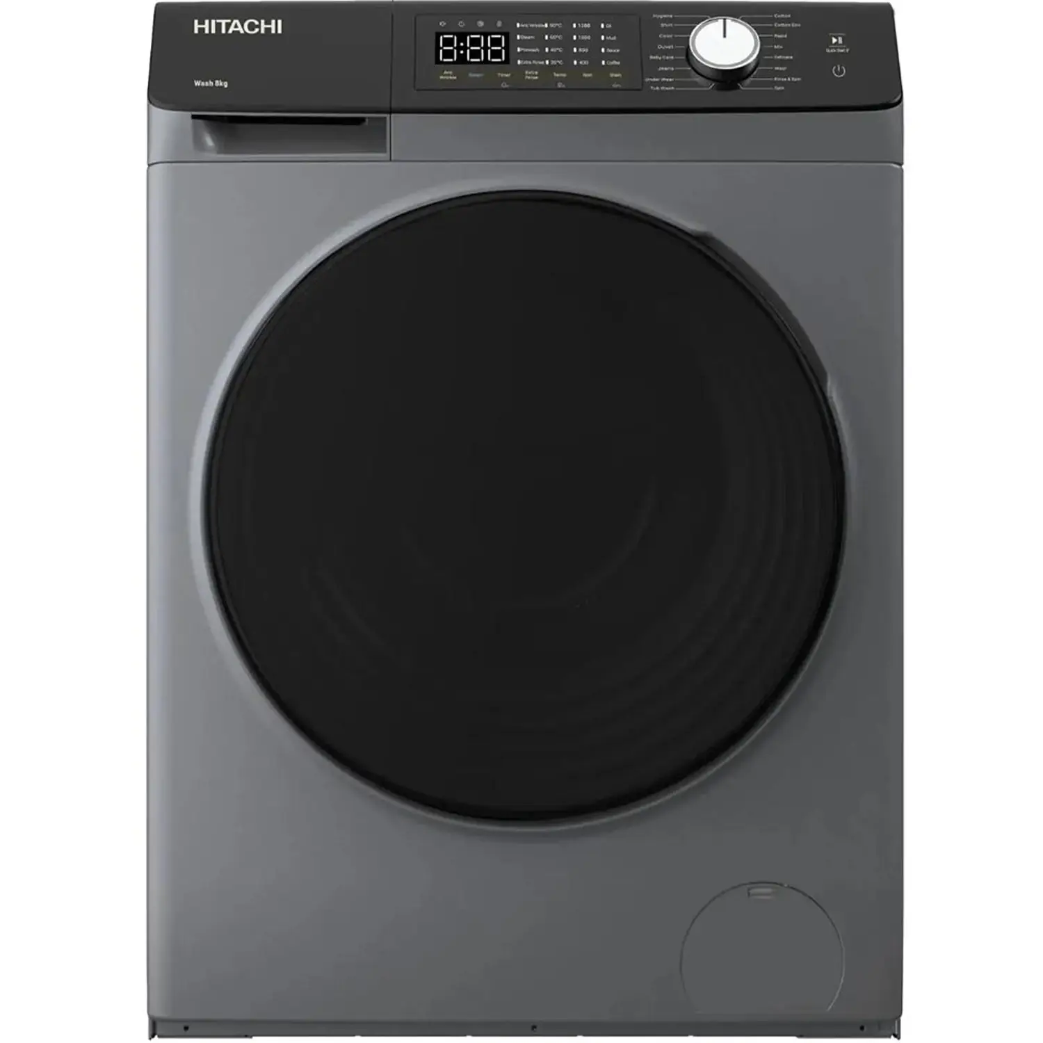 image-24-1.webp غسالة هيتاشي ذات تعبئة أمامية سعة 8 كيلو جرام BD-802HVOS - الصورة 1